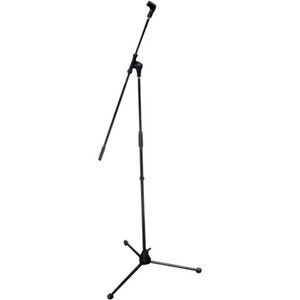 Foldable Tripod Microphone Stand - Universal Mic Mount and Height Adjustable